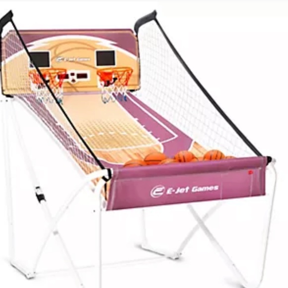 E-Jet Games Double Shot Electronic Basketball Game - Picture 1 of 3